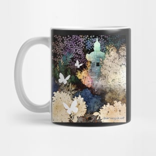 Faded Forest Butterfly Shrine Mug